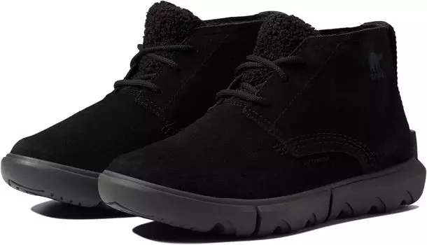 Ботинки SOREL ExplorerII Drift Waterproof, цвет Black/Sea Salt