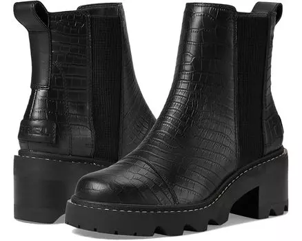 Ботинки SOREL Joan Now Chelsea, цвет Black/Tawny Buff