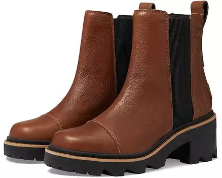Ботинки SOREL Joan Now Chelsea, цвет Velvet Tan/Black