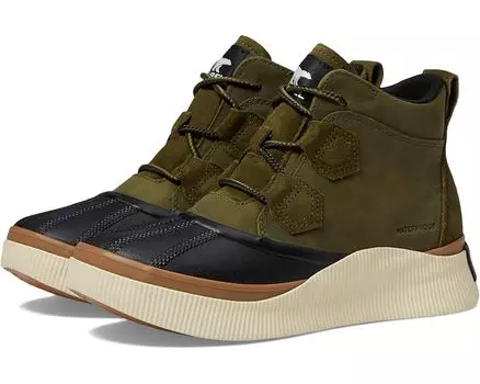 Ботинки SOREL Out N About IV Classic Waterproof, цвет Utility Green/Black