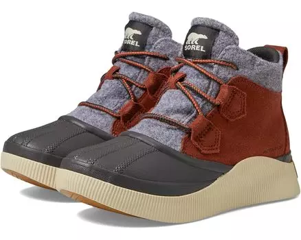 Ботинки SOREL Out N About IV Classic Waterproof, цвет Sanguine/Jet