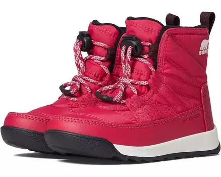 Ботинки Sorel Whitney II Short Lace WP, цвет Fuchsia Rush/Black