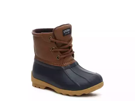 Ботинки Sperry Port Duck Boot — детские, темно-синие