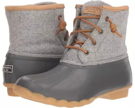 Ботинки Sperry Saltwater Emboss Wool, темно-серый