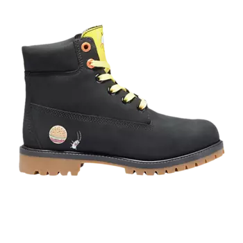 Ботинки SpongeBob SquarePants x 6 Inch Junior Sample Timberland, черный