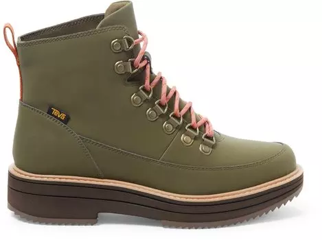 Ботинки средней формы — женские Teva, зеленый