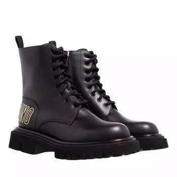 Ботинки st.ttod.brick+gua45 vitello Moschino, черный