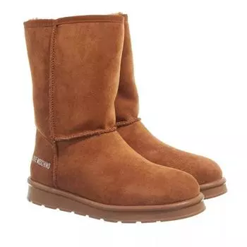 Ботинки st.ttod.winter30 velour pu Love Moschino, коричневый
