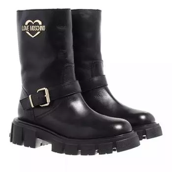 Ботинки st.ttod.wtassel50 vitello Love Moschino, черный