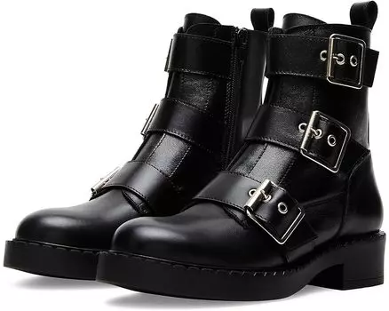 Ботинки Steve Madden Aaron, черная кожа
