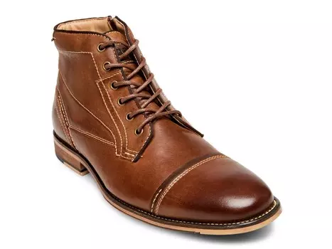 Ботинки Steve Madden Jefries с закрытым носком, коричневый