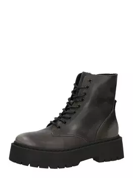 Ботинки STEVE MADDEN Lace-Up Ankle Boots Skylar, темно-серый