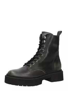 Ботинки STEVE MADDEN Lace-Up Ankle Boots Gusto, антрацит