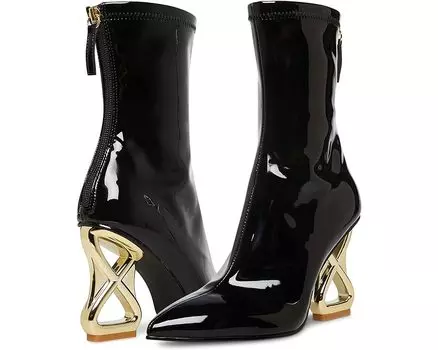 Ботинки Steve Madden Londyn Bootie, цвет Black Patent