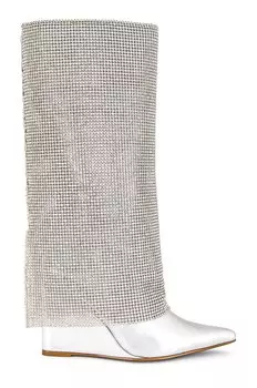 Ботинки Steve Madden Riski, серебряный