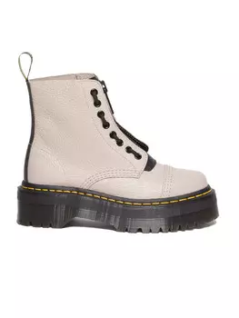 Ботинки stivale platform in nappa sinclair Dr. Martens, бежевый
