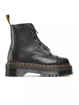 Ботинки stivali platform in nappa sinclair Dr. Martens, черный
