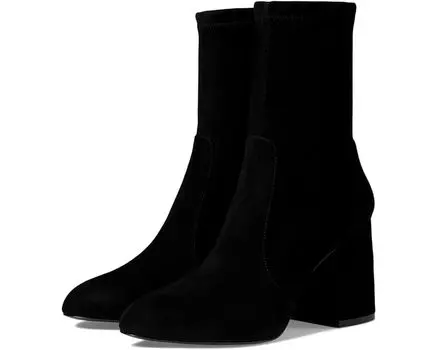 Ботинки Stuart Weitzman Flareblock 85 Stretchie, цвет Black 2