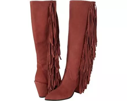 Ботинки Stuart Weitzman Kenley Fringe Boot, цвет Cardamom