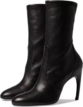 Ботинки Stuart Weitzman Luxecurve 100 Stretch Bootie, черный