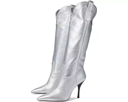 Ботинки Stuart Weitzman Outwest 100 Boot, серебряный