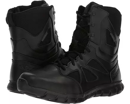 Ботинки Sublite Cushion Tactical 8" Boot WP Reebok Work, черный