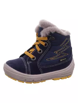 Ботинки superfit Leder-Winter Groovy, темно-синий