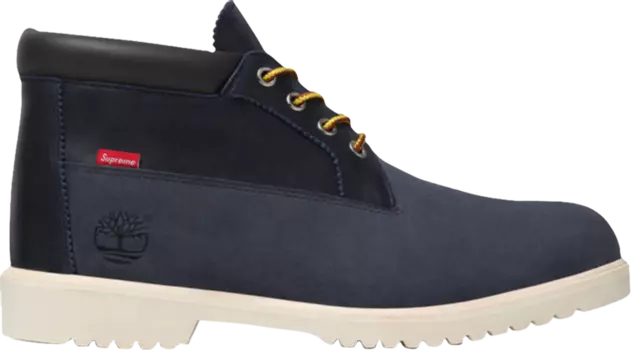 Ботинки Supreme x Waterproof Chukka Navy, синий