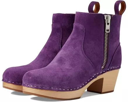 Ботинки Swedish Hasbeens Zip It Emy, цвет Viola