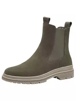 Ботинки Tamaris Chelsea Boot, оливковый