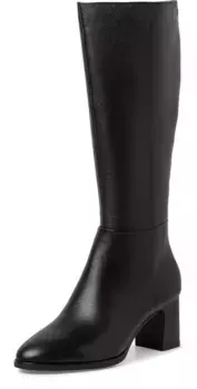 Ботинки Tamaris COMFORT, с маленькой эмблемой-логотипом, высота голенища ок. 37 см, черный