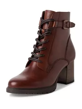 Ботинки Tamaris Lace-Up Ankle Boots, цвет Chestnut brown