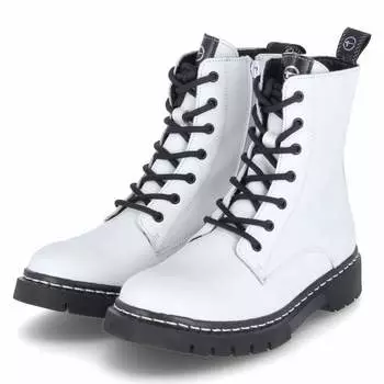 Ботинки Tamaris Schnrstiefeletten, белый