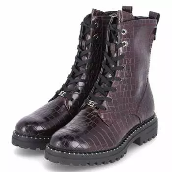 Ботинки Tamaris Schnrstiefeletten, фиолетовый