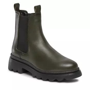 Ботинки Tamaris, зеленый