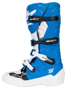 Ботинки Tech 5 через плечо alpinestars, синий/белый