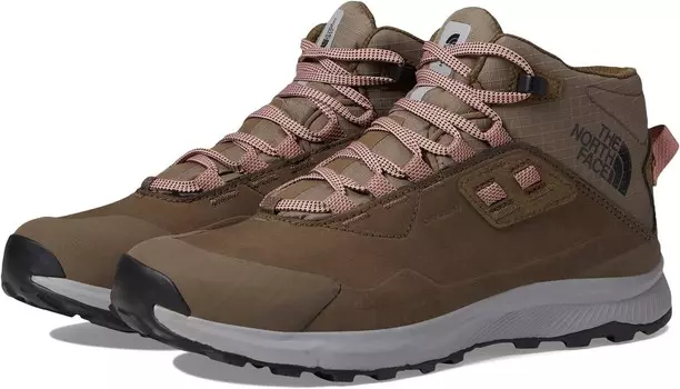 Ботинки The North Face Cragstone Leather Mid WP, цвет Bipartisan Brown/Meld Grey