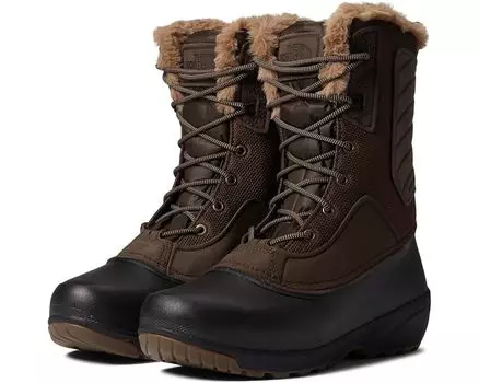 Ботинки The North Face Shellista IV Mid Lace, цвет Demitasse Brown/TNF Black