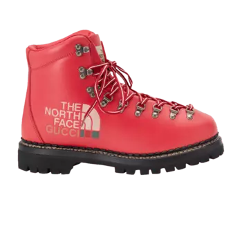Ботинки The North Face x Gucci Ankle Boot 'Deep Coral', красный