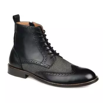 Ботинки Thomas & Vine Jarett Wide Wingtip Ankle Boot, черный