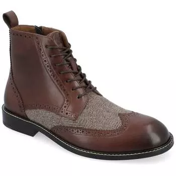 Ботинки Thomas & Vine Jarett Wide Wingtip Ankle Boot, коричневый