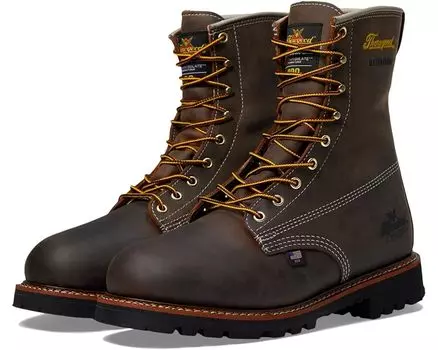 Ботинки Thorogood American Heritage 8" Waterproof Insulated, цвет Crazy Horse