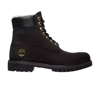 Ботинки Timberland 6 Inch Fleece Lined Waterproof Boot 'Black Gold', черный