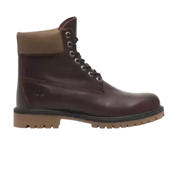 Ботинки Timberland 6 Inch Heritage Premium Waterproof Boot Root Beer, красный