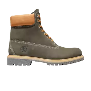 Ботинки Timberland 6 Inch Premium Boot Dark Green, зеленый