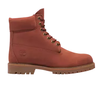 Ботинки Timberland 6 Inch Premium Boot Dark Red, красный