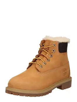 Ботинки Timberland 6 INCH PREMIUM WP SHEARLING, цвет Brown/Cognac
