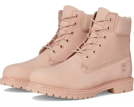 Ботинки Timberland 6" Premium Waterproof Boot, цвет Light Pink Nubuck