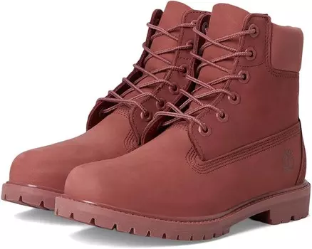 Ботинки Timberland 6" Premium Waterproof Boot, цвет Medium Red Nubuck