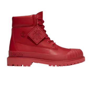 Ботинки Timberland Bee Line x Wmns 6 Inch Rubber-Toe Waterproof Boot, красный